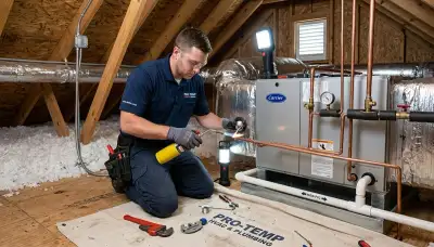 Professional plumber fixing pipes in San Diego, CA for Five Star Cooling plumbing services